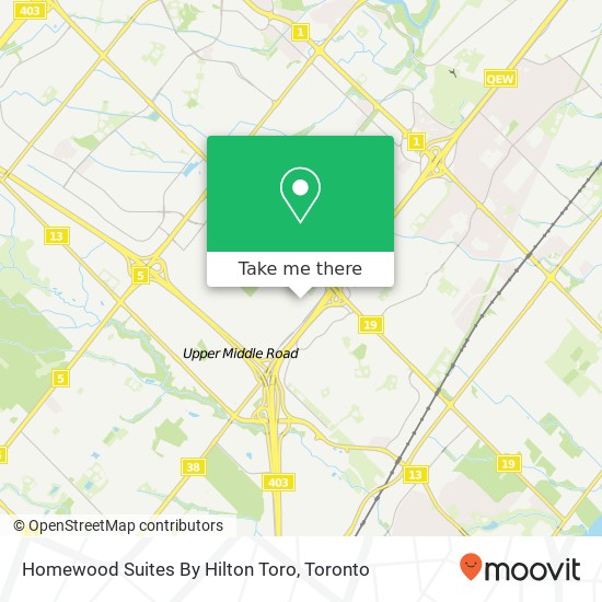 Homewood Suites By Hilton Toro map