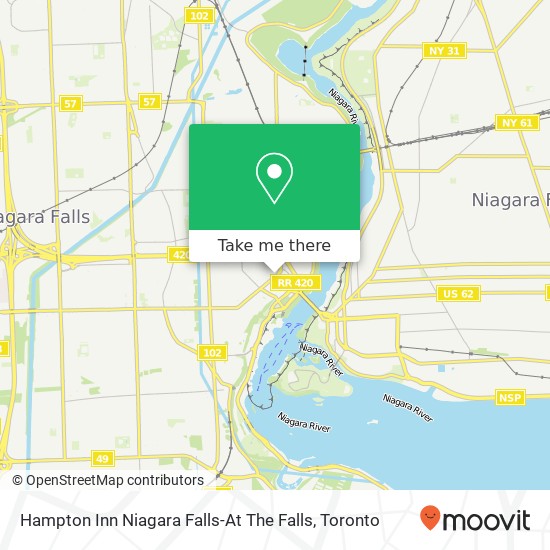 Hampton Inn Niagara Falls-At The Falls plan