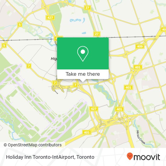 Holiday Inn Toronto-IntAirport plan