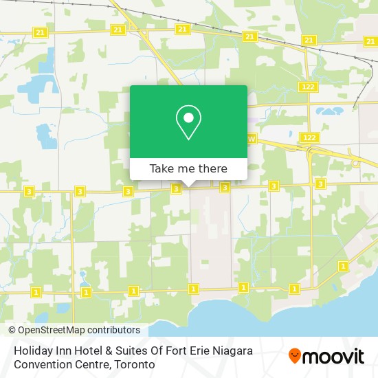 Holiday Inn Hotel & Suites Of Fort Erie Niagara Convention Centre plan