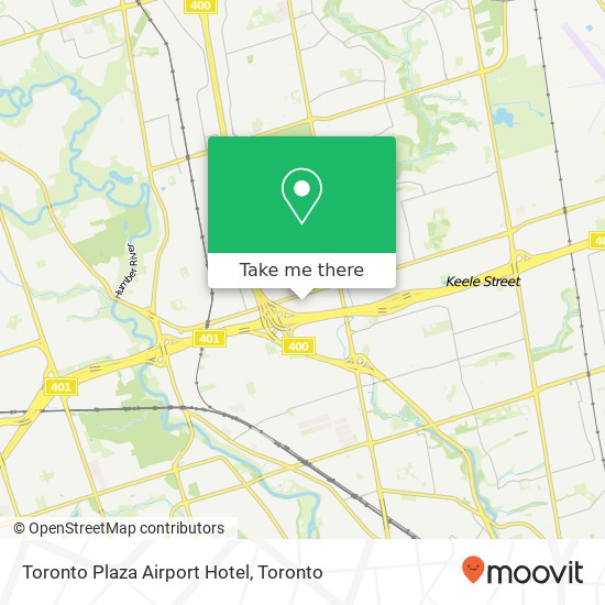 Toronto Plaza Airport Hotel plan