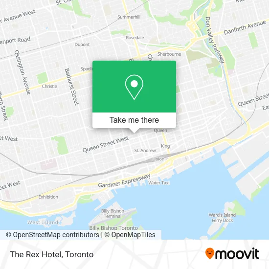 The Rex Hotel plan