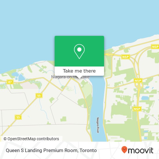 Queen S Landing Premium Room map