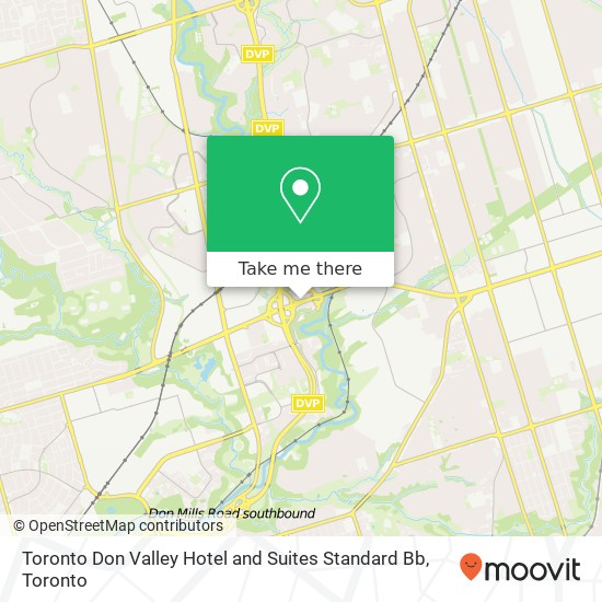 Toronto Don Valley Hotel and Suites Standard Bb plan