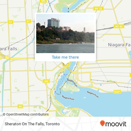 Sheraton On The Falls map