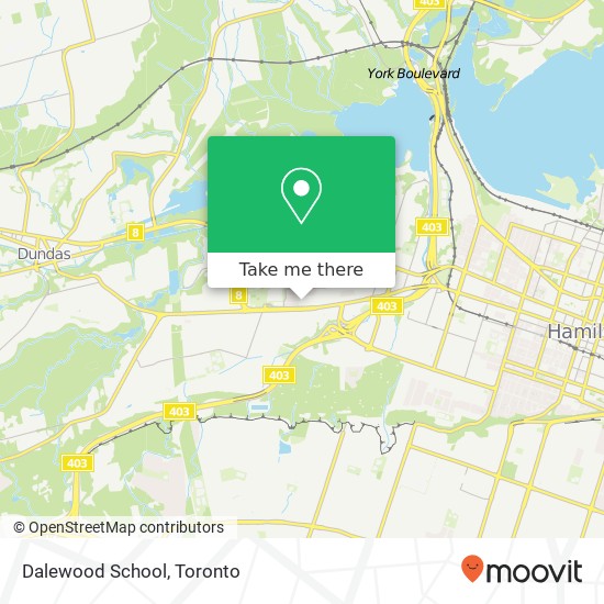 Dalewood School map