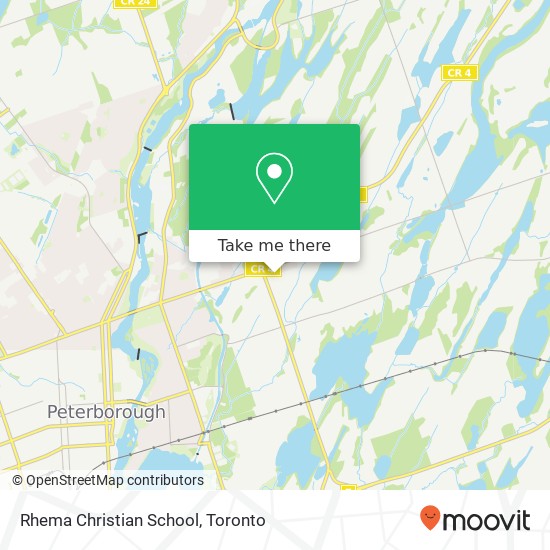 Rhema Christian School map