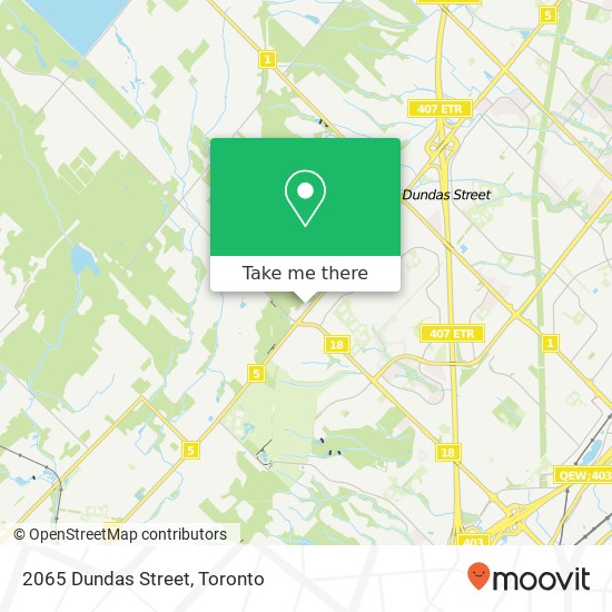 2065 Dundas Street map