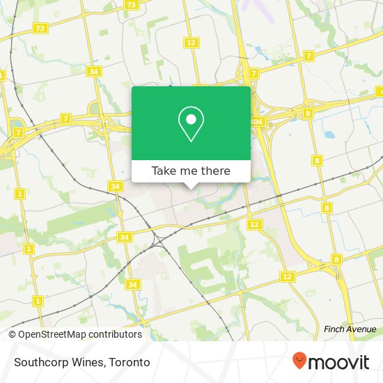 Southcorp Wines map