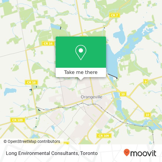 Long Environmental Consultants map