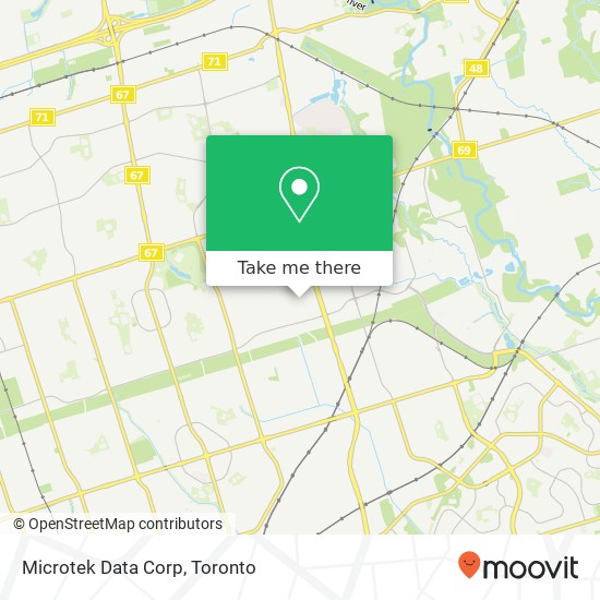 Microtek Data Corp map