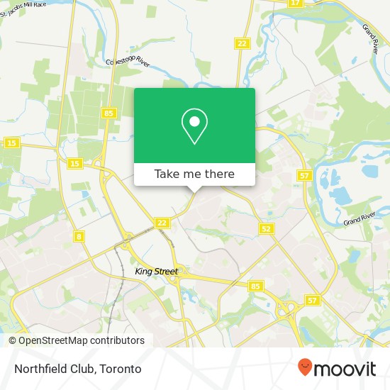 Northfield Club map