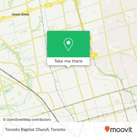Toronto Baptist Church plan
