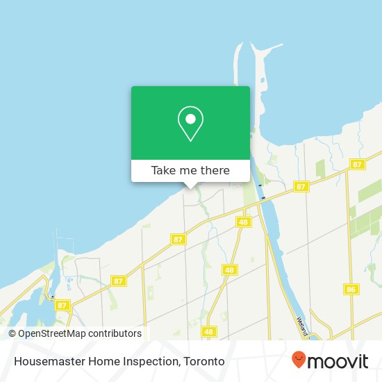 Housemaster Home Inspection map