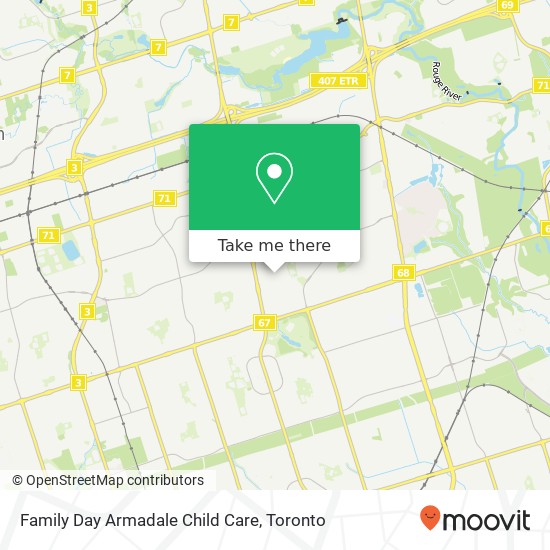 Family Day Armadale Child Care map