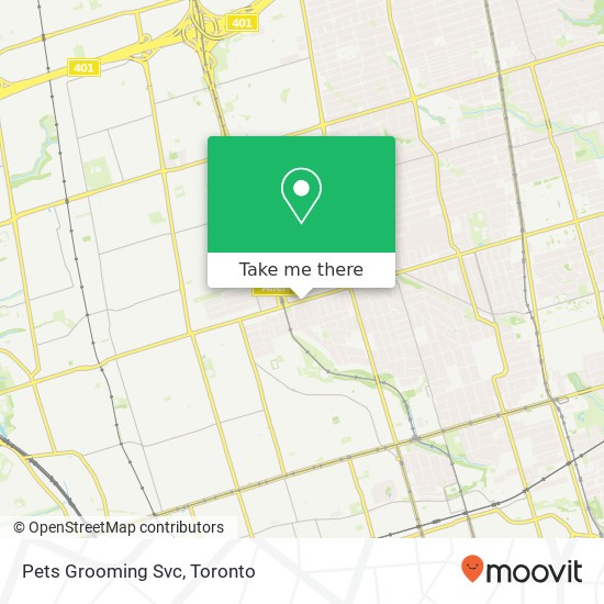 Pets Grooming Svc map