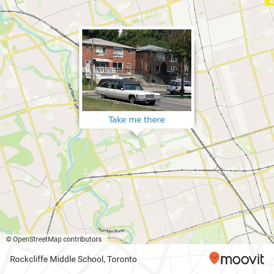 Rockcliffe Middle School map