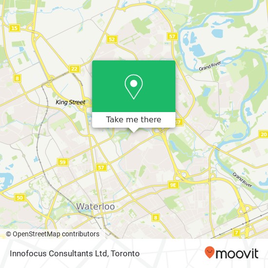 Innofocus Consultants Ltd map