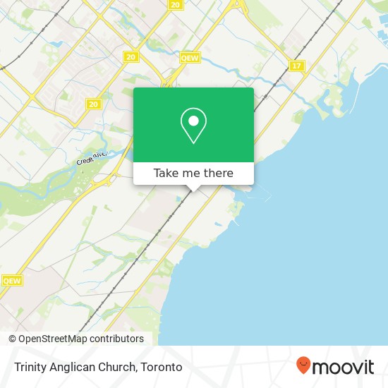 Trinity Anglican Church map