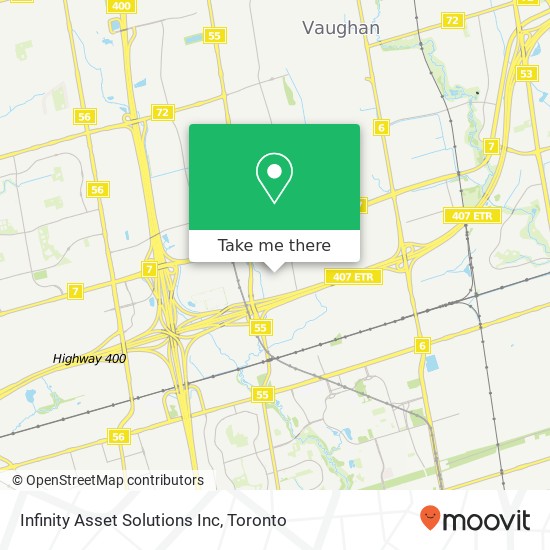 Infinity Asset Solutions Inc map