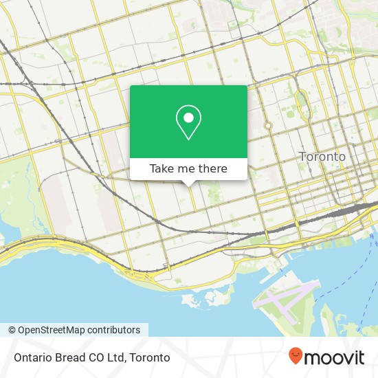 Ontario Bread CO Ltd map