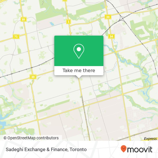 Sadeghi Exchange & Finance map