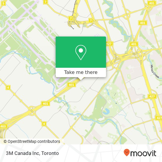 3M Canada Inc map