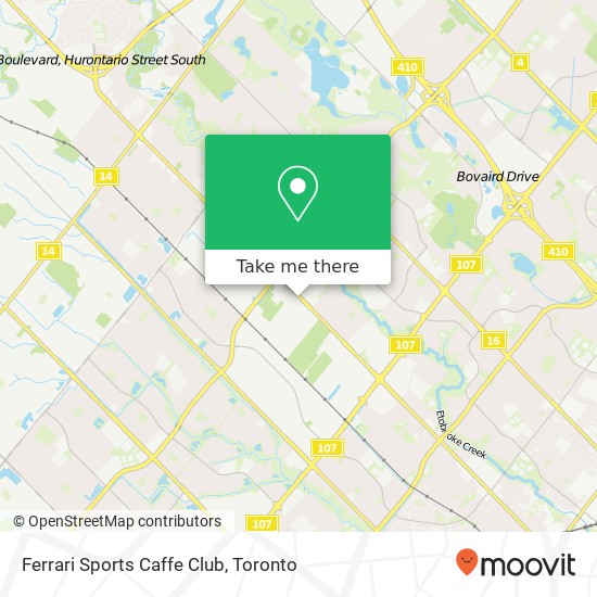 Ferrari Sports Caffe Club map