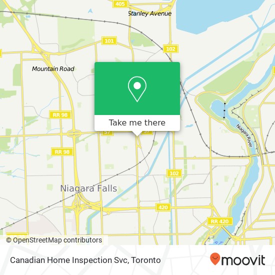 Canadian Home Inspection Svc map