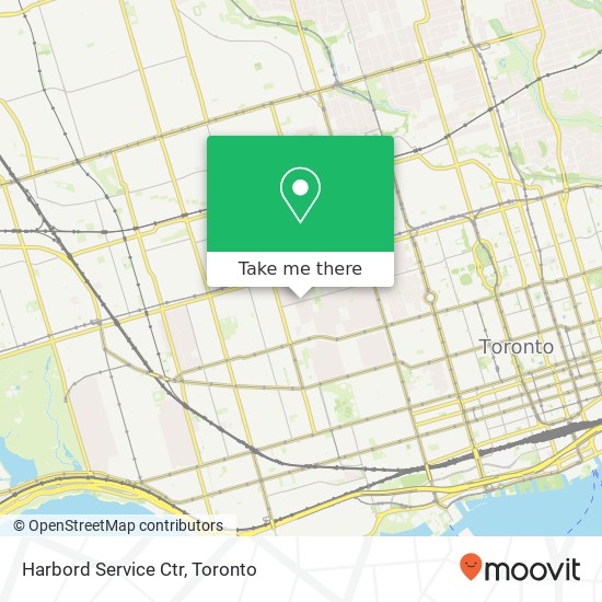 Harbord Service Ctr map