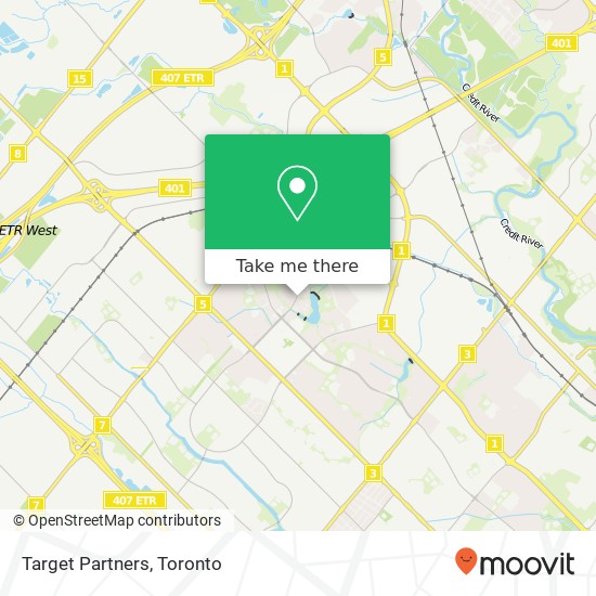 Target Partners map