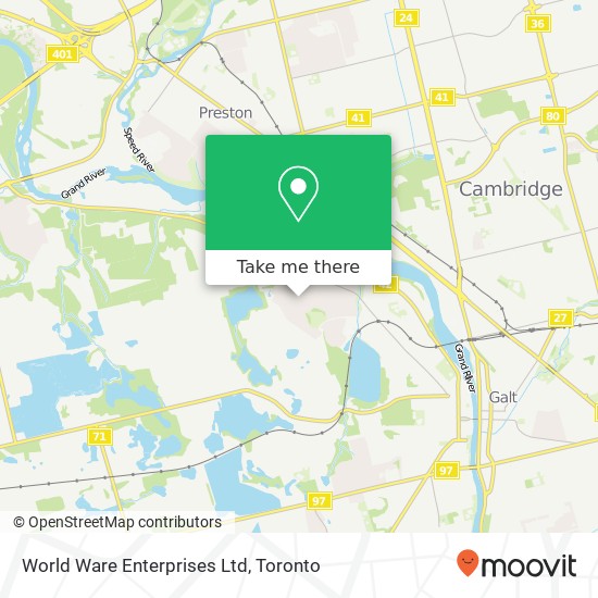 World Ware Enterprises Ltd map