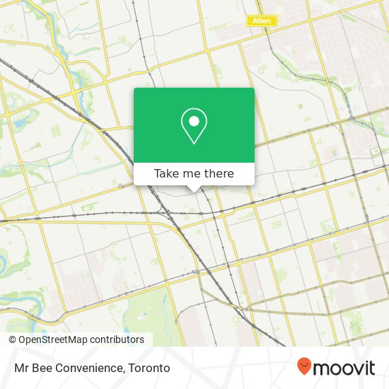 Mr Bee Convenience map