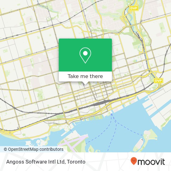 Angoss Software Intl Ltd map