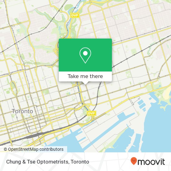 Chung & Tse Optometrists map