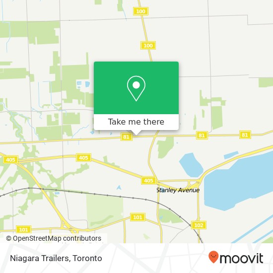Niagara Trailers map
