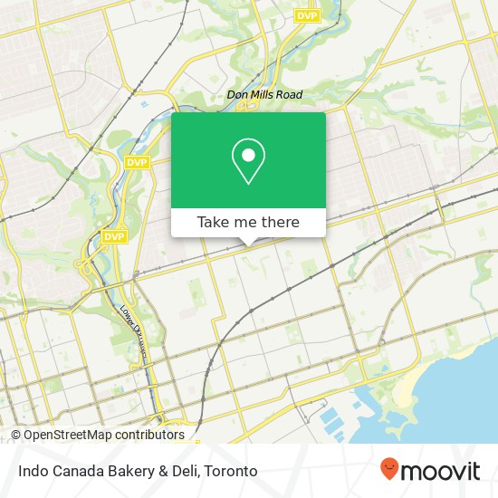 Indo Canada Bakery & Deli plan