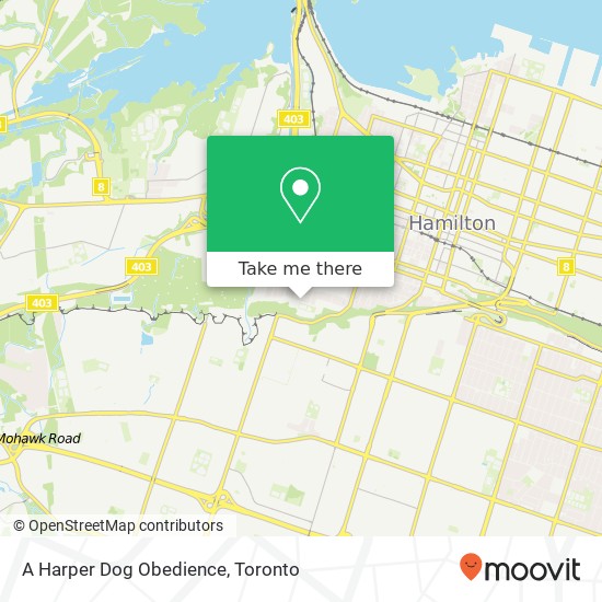 A Harper Dog Obedience map