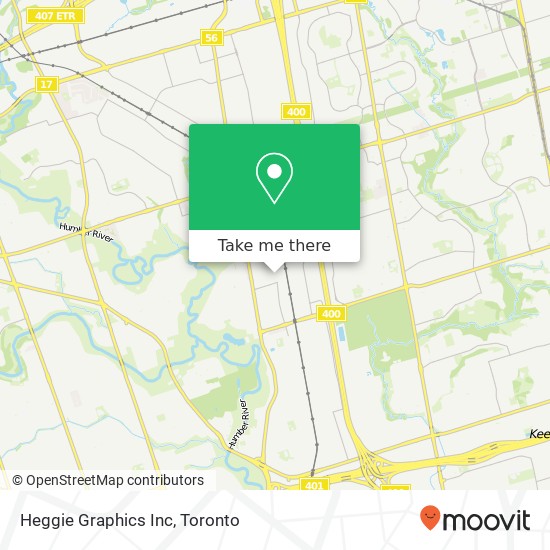 Heggie Graphics Inc map