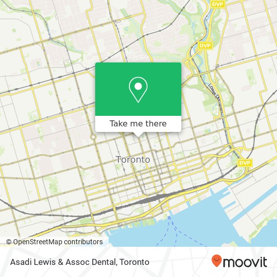 Asadi Lewis & Assoc Dental map