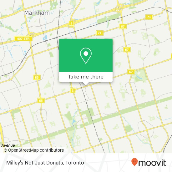 Milley's Not Just Donuts map