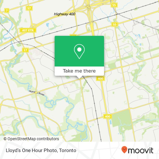 Lloyd's One Hour Photo map