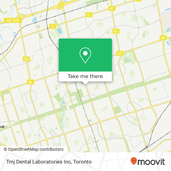 Tmj Dental Laboratories Inc map