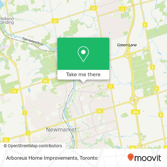 Arboreus Home Improvements map