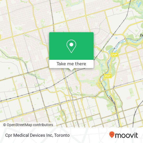 Cpr Medical Devices Inc map