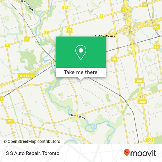 S S Auto Repair map