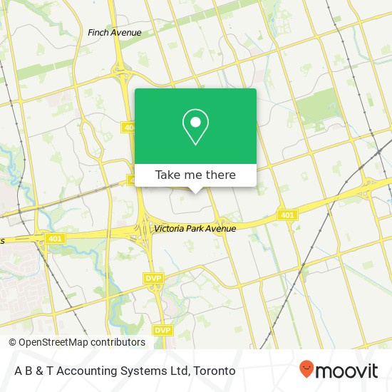 A B & T Accounting Systems Ltd map