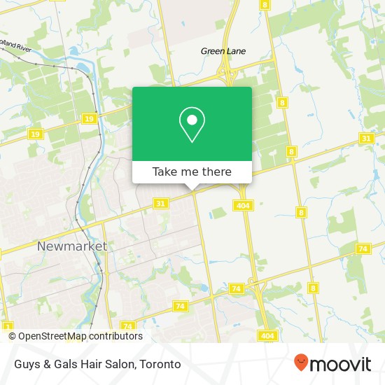 Guys & Gals Hair Salon map