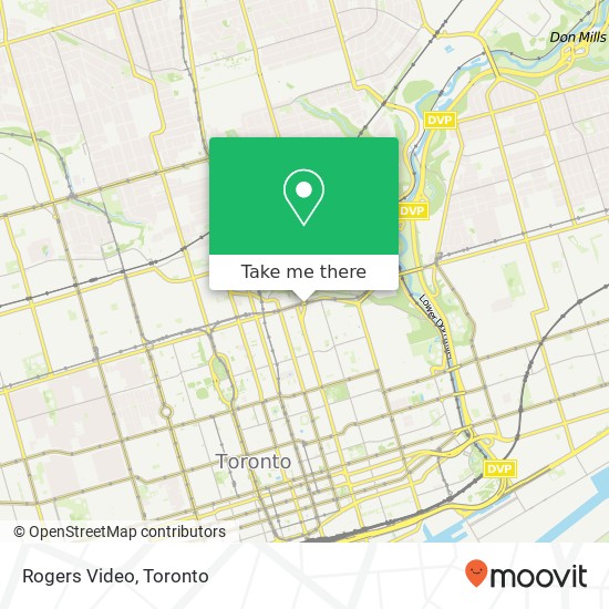 Rogers Video map