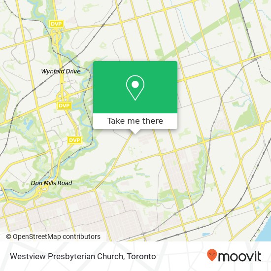 Westview Presbyterian Church map